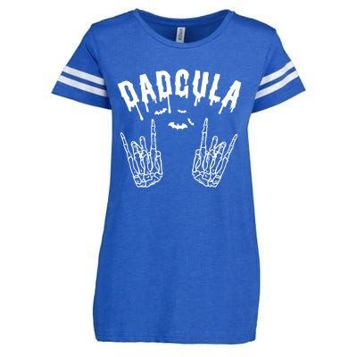 Dadcula Dad Father Monster Halloween Matching Costume Gift Enza Ladies Jersey Football T-Shirt