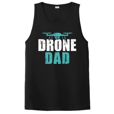 Drone Dad Father's Day Gift For Pilots Gift PosiCharge Competitor Tank