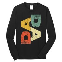 Dada Dad Fathers Day Long Sleeve Shirt