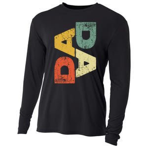 Dada Dad Fathers Day Cooling Performance Long Sleeve Crew