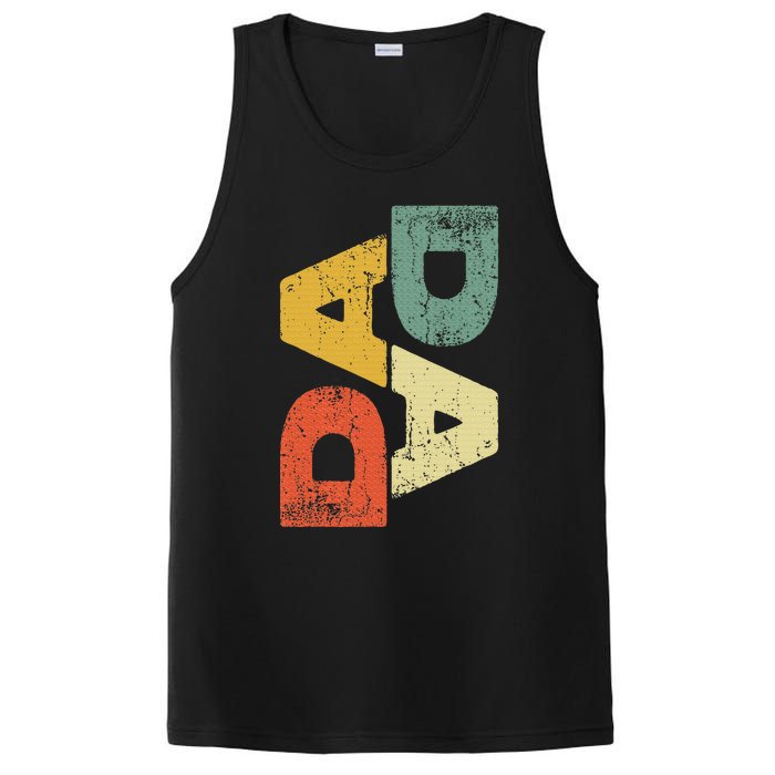 Dada Dad Fathers Day PosiCharge Competitor Tank