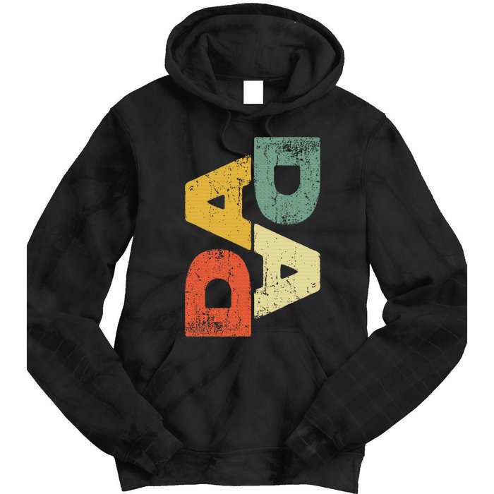 Dada Dad Fathers Day Tie Dye Hoodie