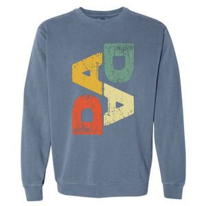 Dada Dad Fathers Day Garment-Dyed Sweatshirt