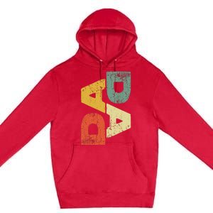 Dada Dad Fathers Day Premium Pullover Hoodie