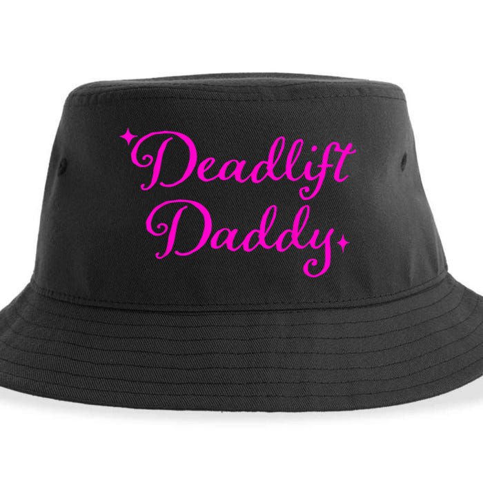 Deadlift Daddy Funny For Men Women Sustainable Bucket Hat