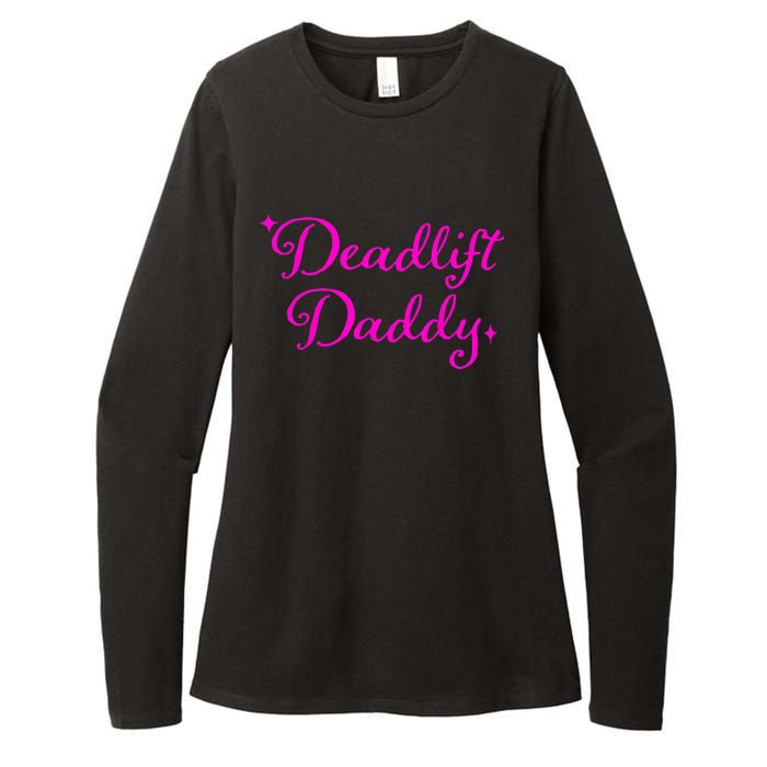 Deadlift Daddy Funny For Men Women Womens CVC Long Sleeve Shirt