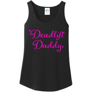 Deadlift Daddy Funny For Men Women Ladies Essential Tank