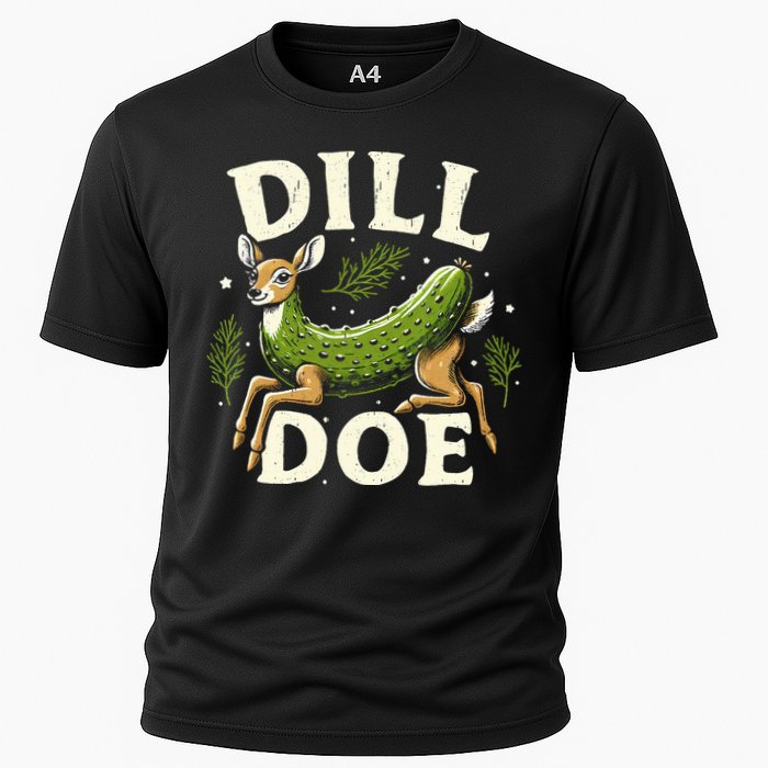 Dill Doe Funny Deer Pickle Performance Shirt
