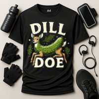 Dill Doe Funny Deer Pickle Performance Shirt