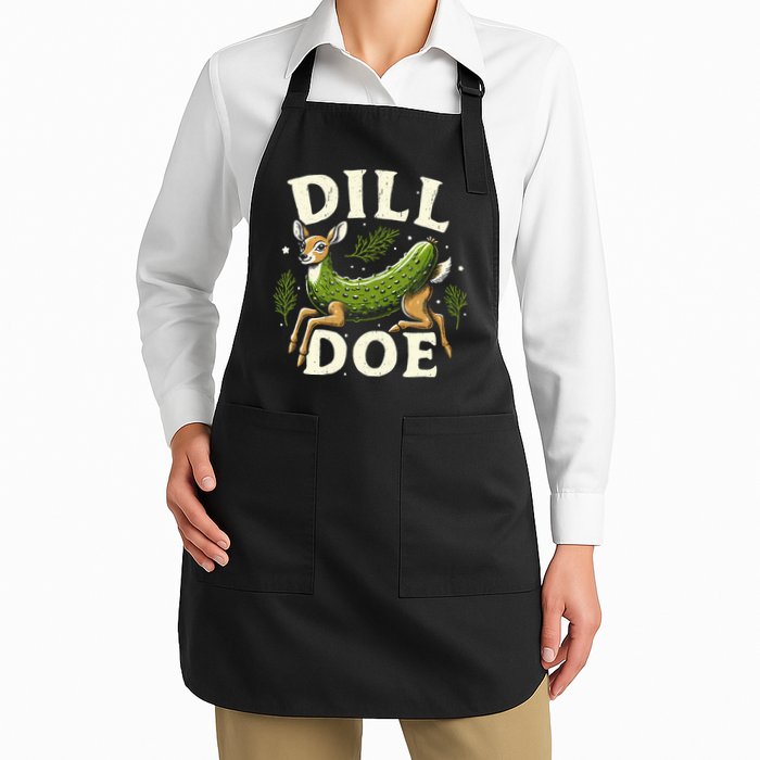 Dill Doe Funny Deer Pickle Apron
