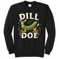 Dill Doe Funny Deer Pickle Sweatshirt