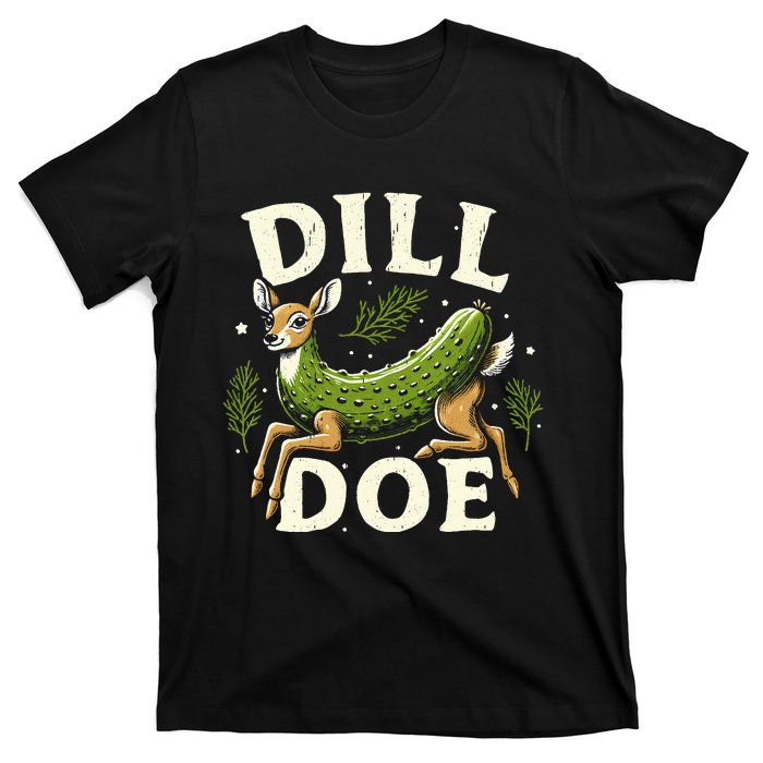 Dill Doe Funny Deer Pickle T-Shirt