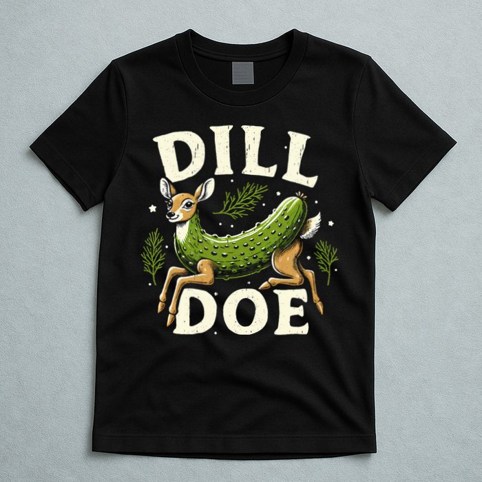 Dill Doe Funny Deer Pickle T-Shirt