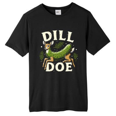 Dill Doe Funny Deer Pickle Tall Fusion ChromaSoft Performance T-Shirt