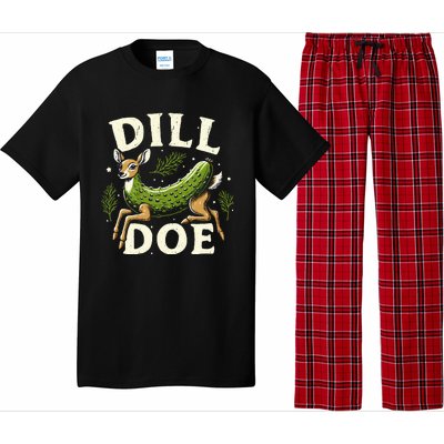 Dill Doe Funny Deer Pickle Pajama Set