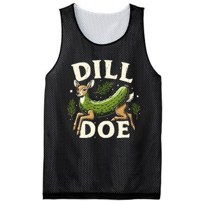 Dill Doe Funny Deer Pickle Mesh Reversible Basketball Jersey Tank