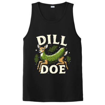 Dill Doe Funny Deer Pickle PosiCharge Competitor Tank