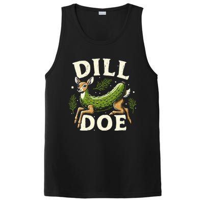 Dill Doe Funny Deer Pickle PosiCharge Competitor Tank