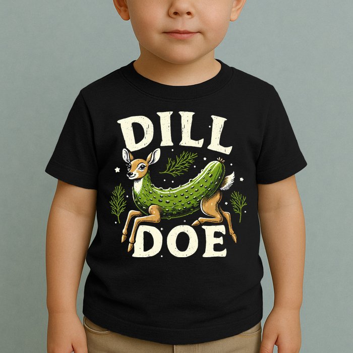 Dill Doe Funny Deer Pickle Toddler T-Shirt
