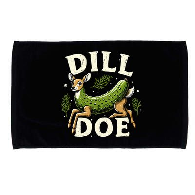 Dill Doe Funny Deer Pickle Microfiber Hand Towel