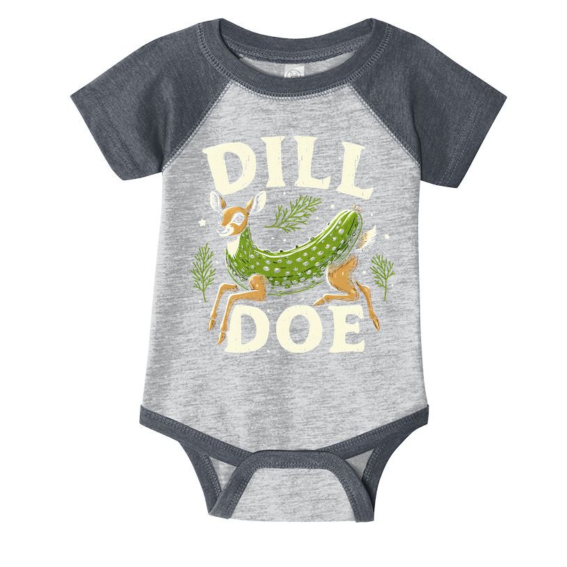 Dill Doe Funny Deer Pickle Infant Baby Jersey Bodysuit