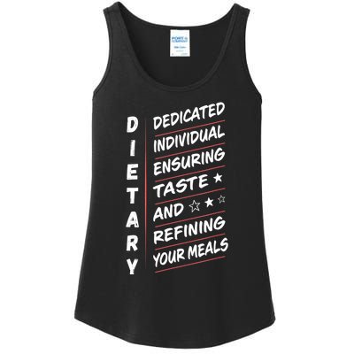 Dietary Definition Food Service Dietary Week Appreciation Ladies Essential Tank