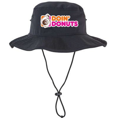 Doin Donuts Funny Racing & Drift Car Enthusiast Legacy Cool Fit Booney Bucket Hat