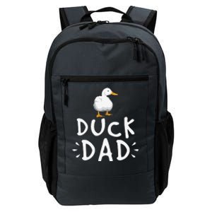 Duck Dad Funny Duck Enthusiast Duckling Lover Farmer Father Daily Commute Backpack