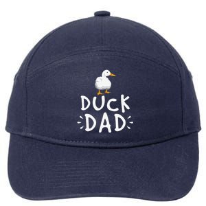 Duck Dad Funny Duck Enthusiast Duckling Lover Farmer Father 7-Panel Snapback Hat