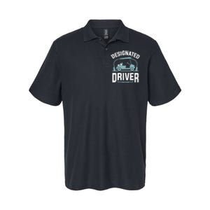 Designated Driver Funny Golf Cart Golfers Gift Softstyle Adult Sport Polo