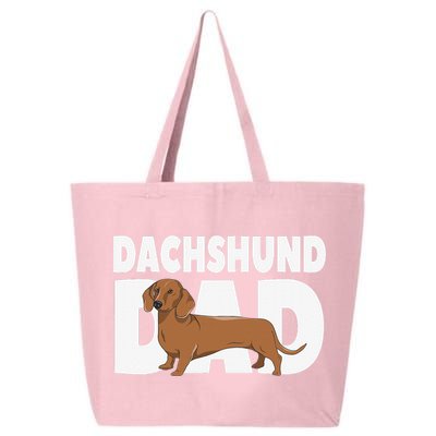 Dachshund Dad Father's Day 25L Jumbo Tote
