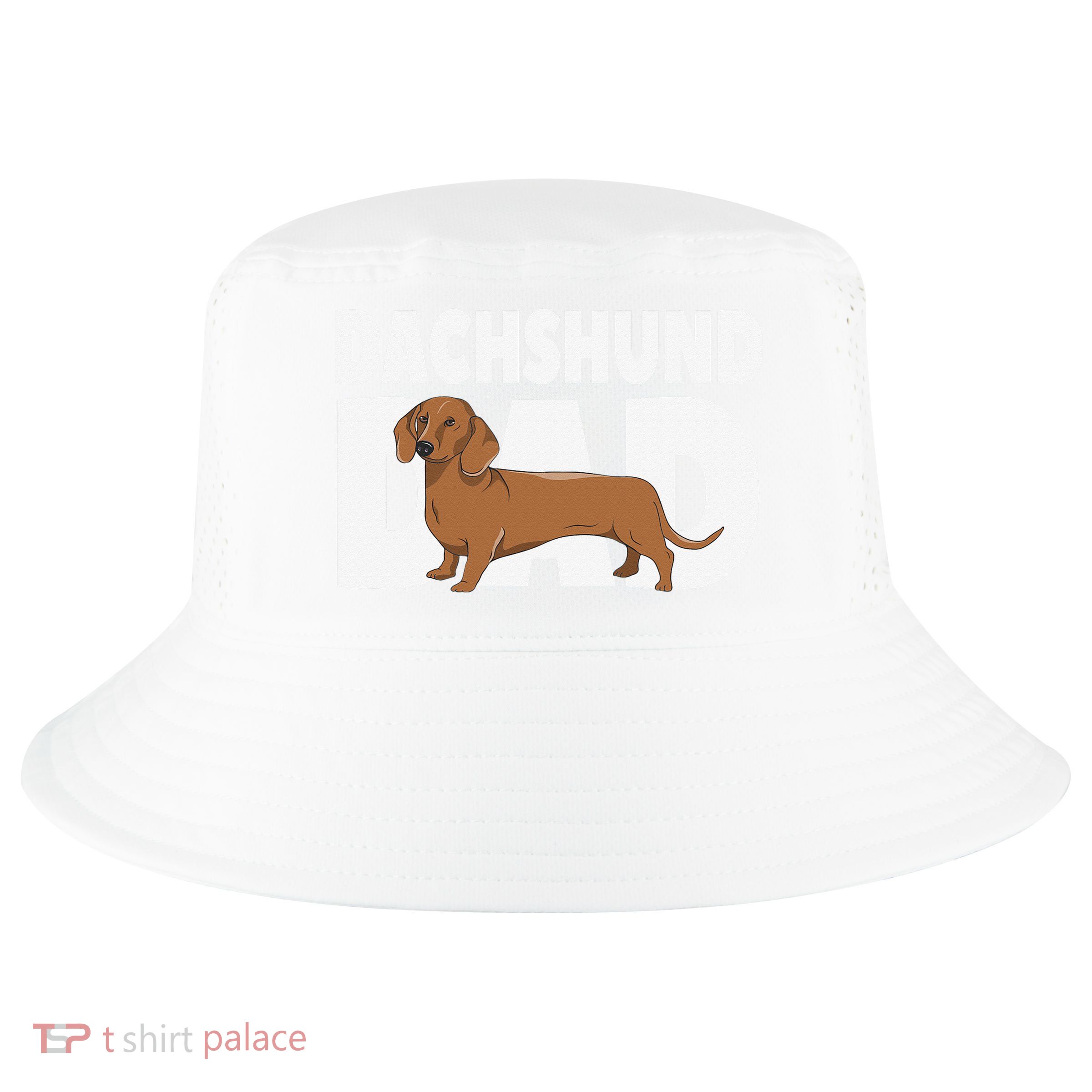 Dachshund Dad Father's Day Cool Comfort Performance Bucket Hat