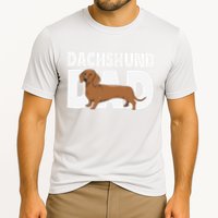 Dachshund Dad Father's Day Cooling Performance Crew T-Shirt