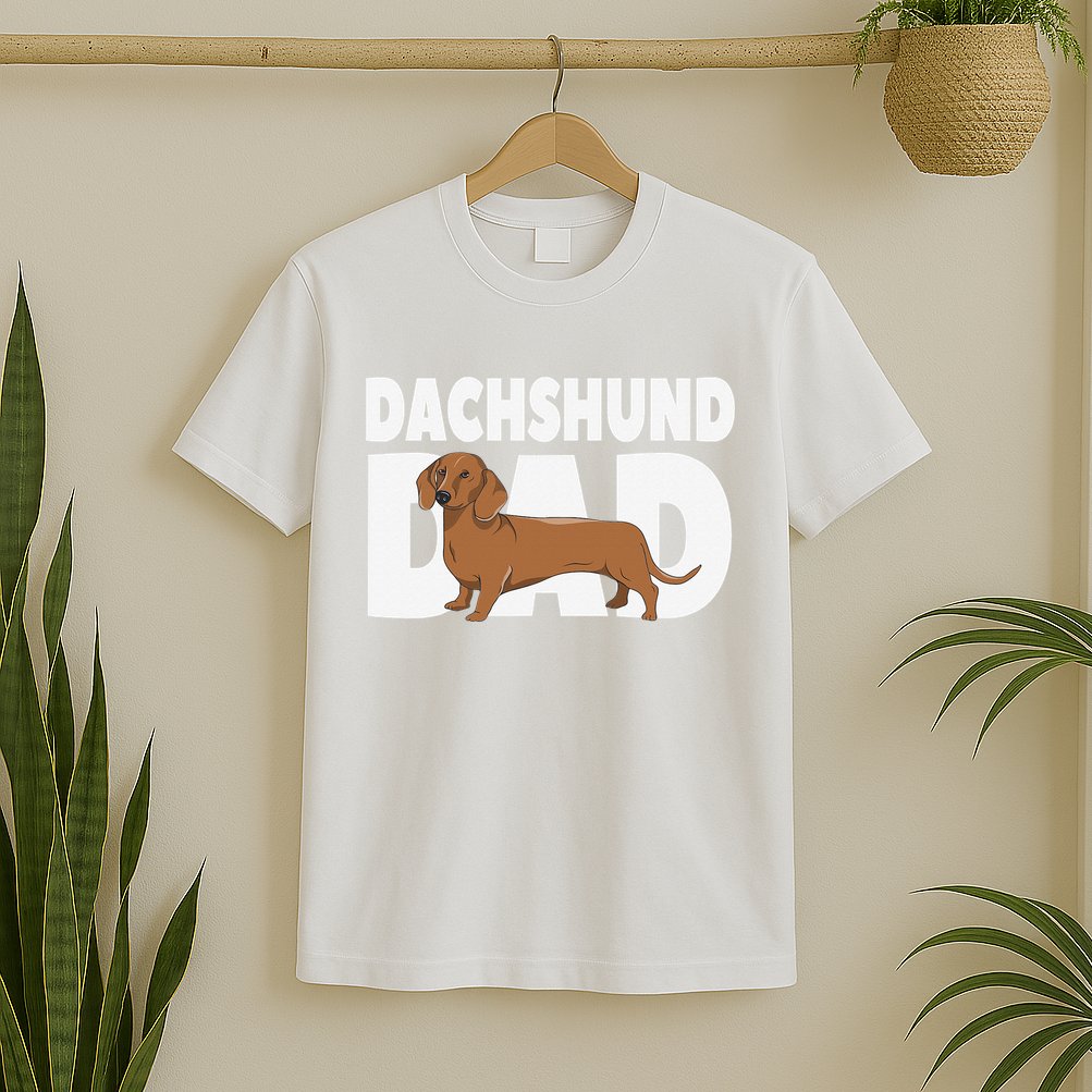 Dachshund Dad Father's Day T-Shirt