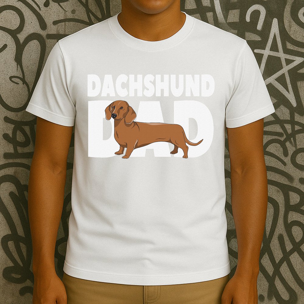 Dachshund Dad Father's Day T-Shirt