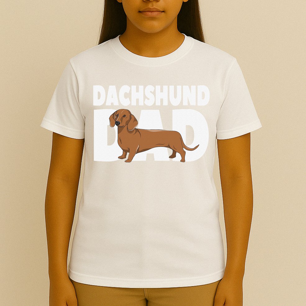 Dachshund Dad Father's Day T-Shirt