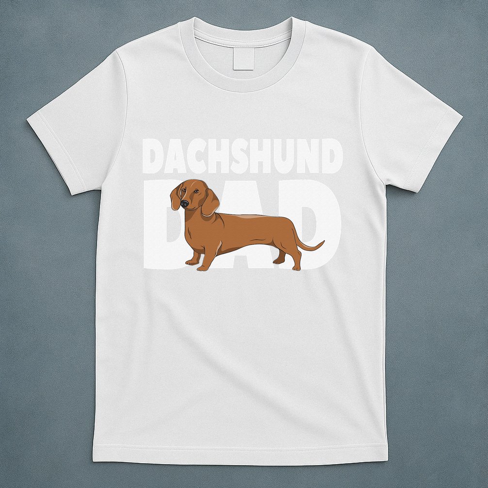 Dachshund Dad Father's Day T-Shirt
