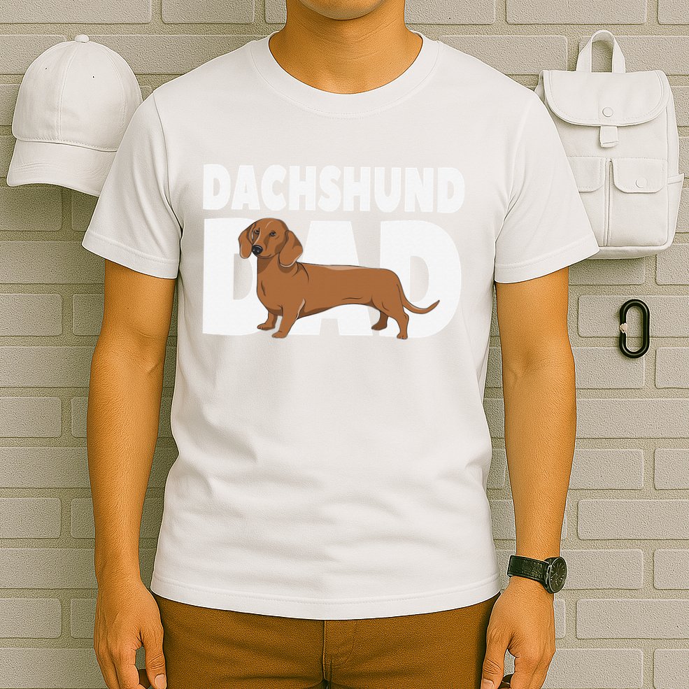 Dachshund Dad Father's Day T-Shirt
