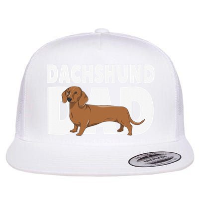 Dachshund Dad Father's Day Flatbill Hat