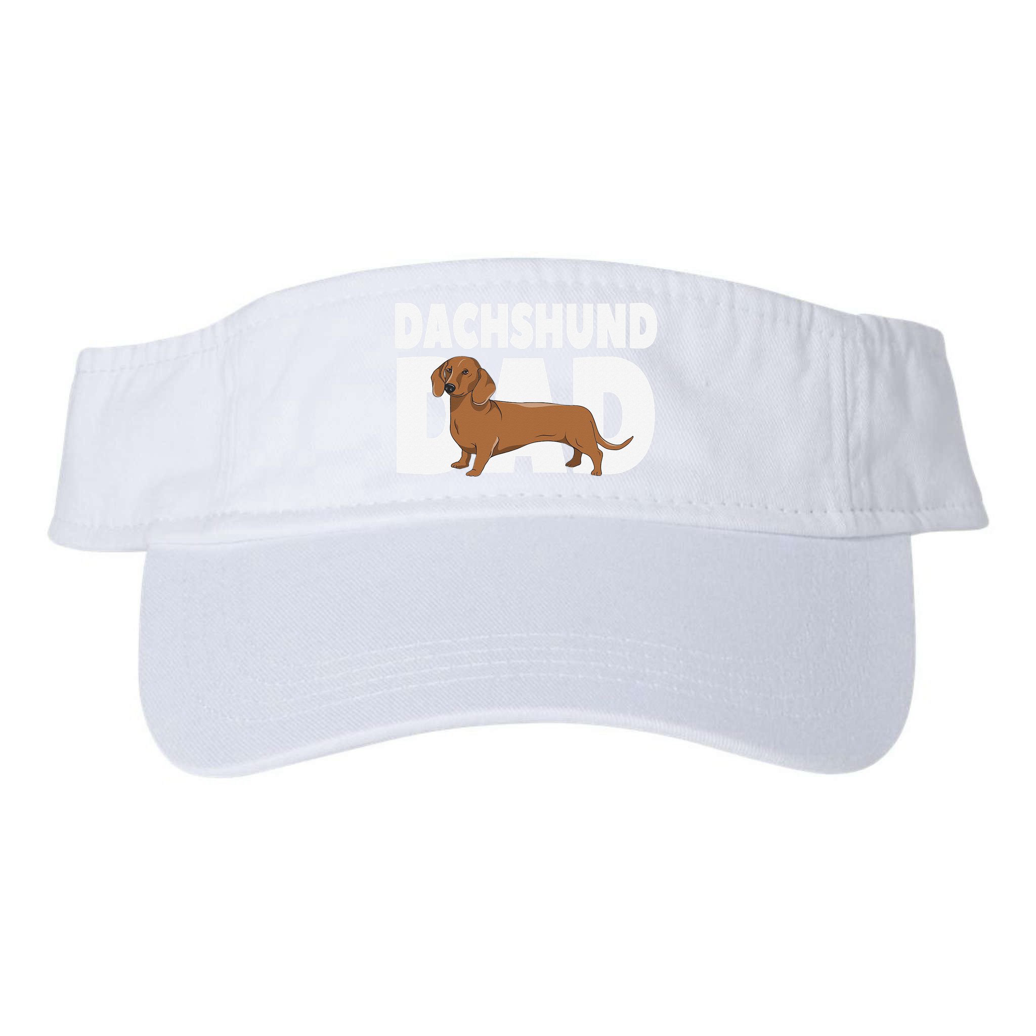 Dachshund Dad Father's Day Visor