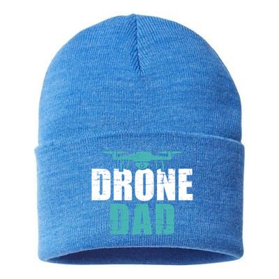 Drone Dad Father's Day Gift For Pilots Cute Gift Sustainable Knit Beanie