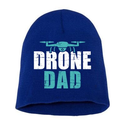 Drone Dad Father's Day Gift For Pilots Cute Gift Short Acrylic Beanie