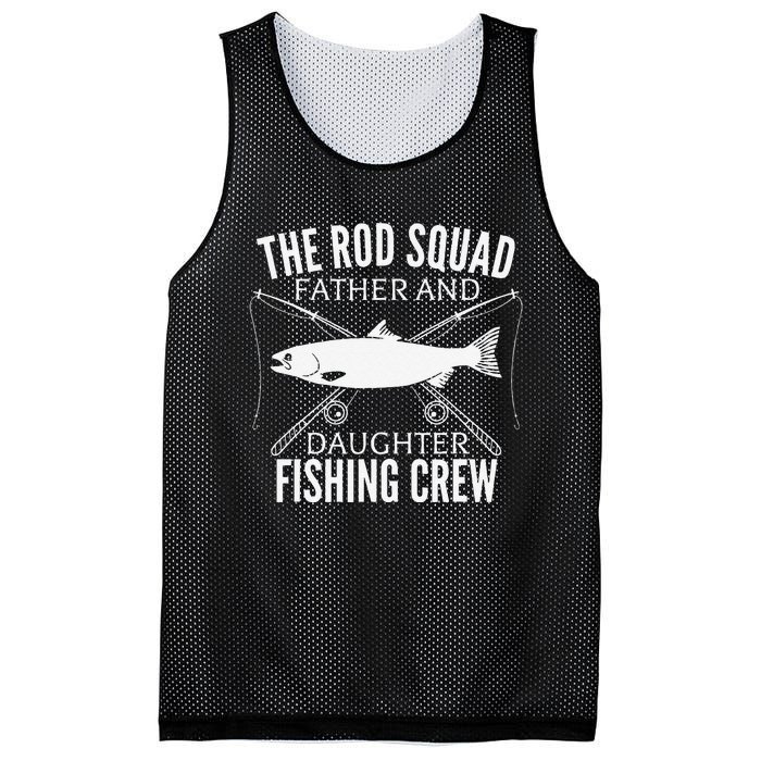 Dad Daughter Fishing Lover Fishing Birthday Gift Fisherman Mesh Reversible Basketball Jersey Tank