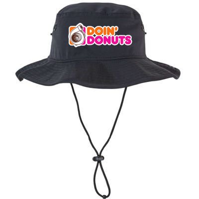 Doin' Donuts Funny Racing and Drift Car Enthusiast Legacy Cool Fit Booney Bucket Hat