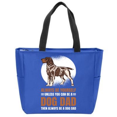 Dog Dad For Fathersday Ll Father Gift Zip Tote Bag