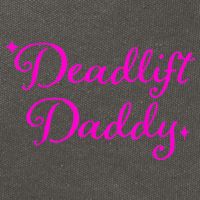 Deadlift Daddy Funny For Men Women Cotton Canvas Backpack