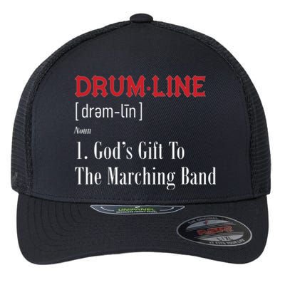 Drumline Definition For Percussion Players Flexfit Unipanel Trucker Cap