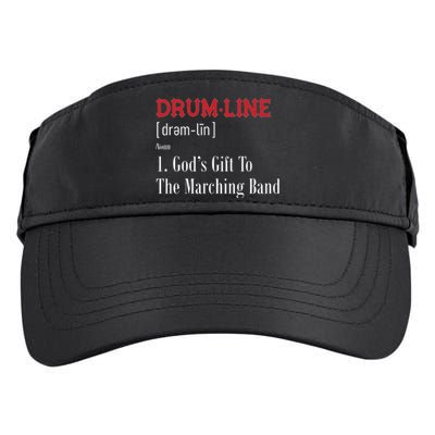 Drumline Definition For Percussion Players Adult Drive Performance Visor