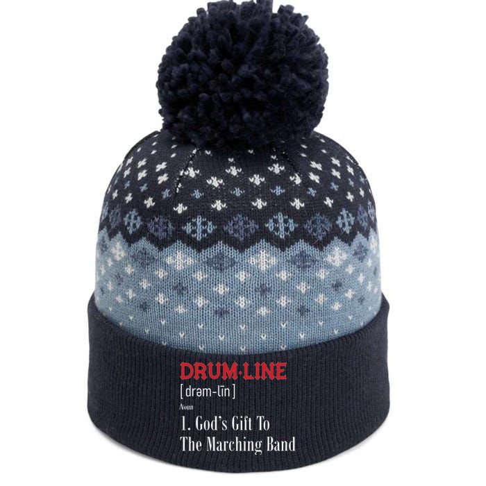 Drumline Definition For Percussion Players The Baniff Cuffed Pom Beanie