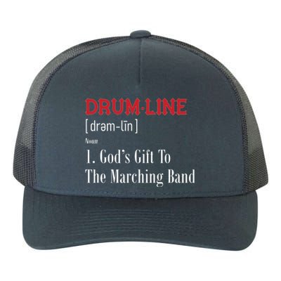 Drumline Definition For Percussion Players Yupoong Adult 5-Panel Trucker Hat